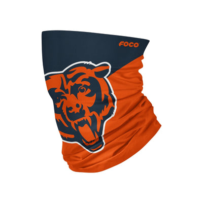 Chicago Bears Big Logo FOCO NFL Face Mask Gaiter Scarf - Pro League Sports Collectibles Inc.