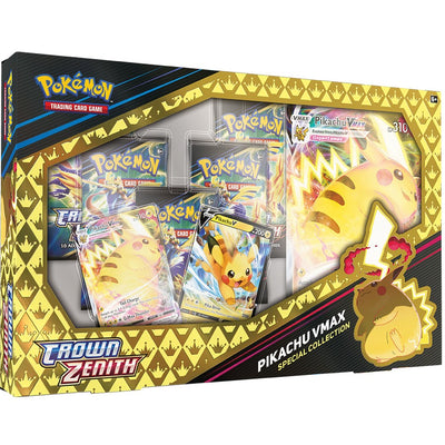 Pokémon TCG: Crown Zenith Special Collection Pikachu VMAX, Regidrago V, Regieleki - Pro League Sports Collectibles Inc.