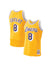 Kobe Bryant Gold Los Angeles Lakers 1996-97 Hardwood Classics Mitchell & Ness- Authentic Jersey