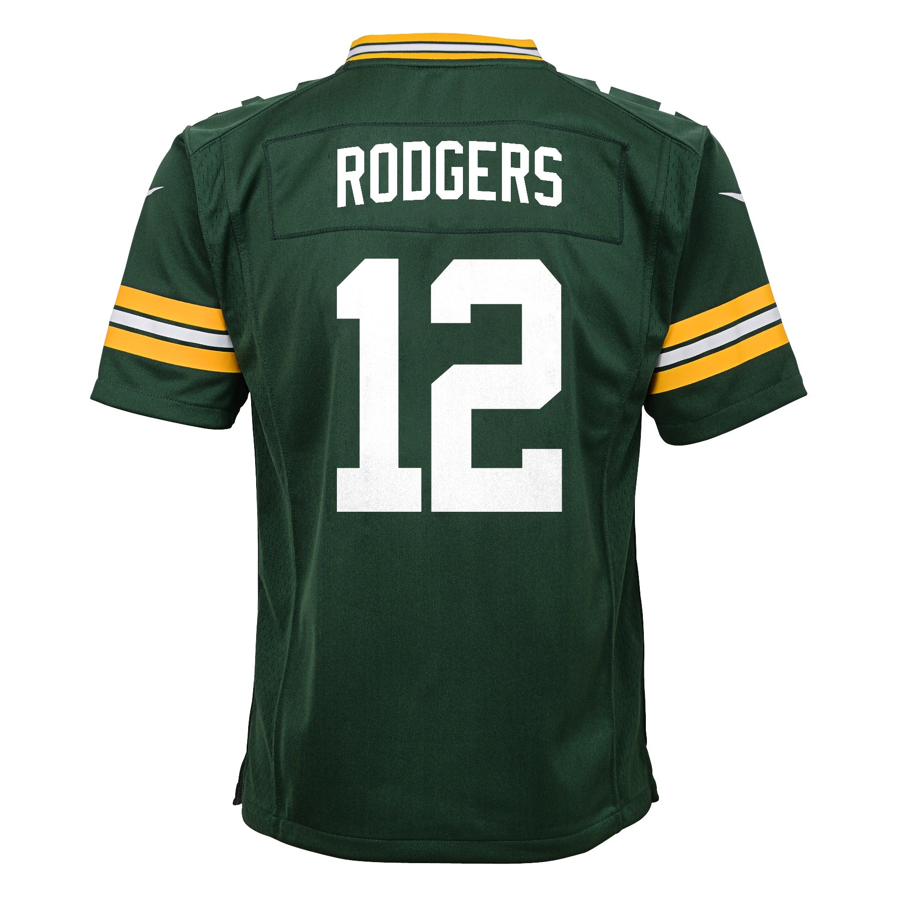 Green Bay Packers Aaron Rodgers Jersey #12 NFL NIKE ON FIELD JERSEY Youth  XL