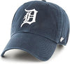 Detroit Tigers Navy Clean Up '47 Brand Adjustable Hat - Pro League Sports Collectibles Inc.