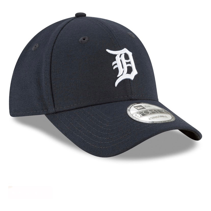 Youth Detroit Tigers The League Navy 9Forty New Era Hat - Pro League Sports Collectibles Inc.