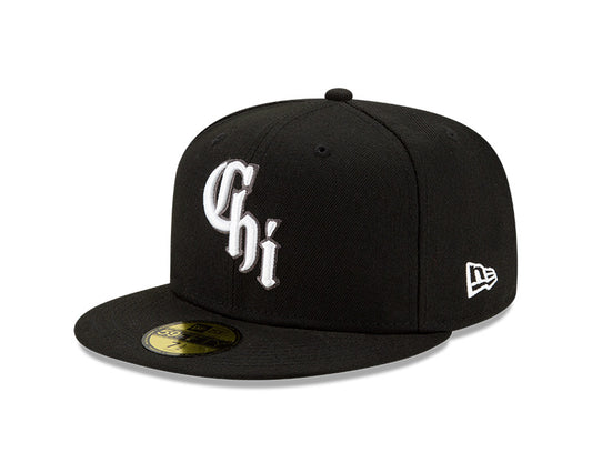 Chicago White Sox New Era Black 2021 City Connect Authentic Collection On-Field 59FIFTY Fitted Hat - Pro League Sports Collectibles Inc.