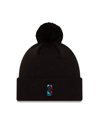 Miami Heat Alternate Vice New Era City Series 20 Pom Knit Toque - Pro League Sports Collectibles Inc.