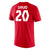 Jonathan David #20 Canada Soccer National Team Nike Name & Number Dri-Fit T-Shirt - Red