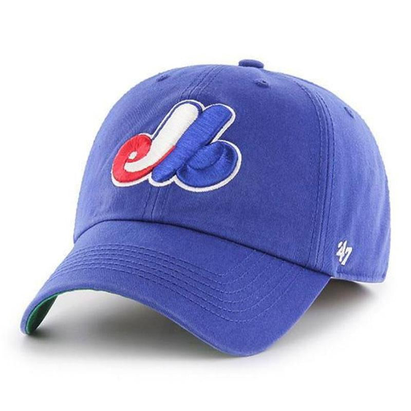 Montreal Expos Cooperstown Royal Franchise 47 Brand Fitted Hat - Pro League Sports Collectibles Inc.