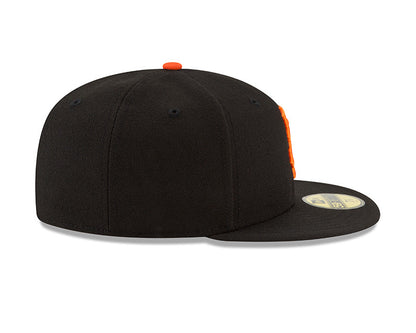 San Francisco Giants New Era Black Authentic Collection On-Field Game 59FIFTY Fitted Hat - Pro League Sports Collectibles Inc.