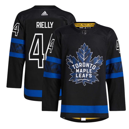 Toronto Maple Leafs X Drew House Morgan Rielly #44 Adidas Alternate Authentic Pro Flip Jersey - Pro League Sports Collectibles Inc.