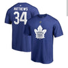 Toronto Maple Leafs Auston Matthews #34 Fanatics Name and Number T-Shirt - Pro League Sports Collectibles Inc.