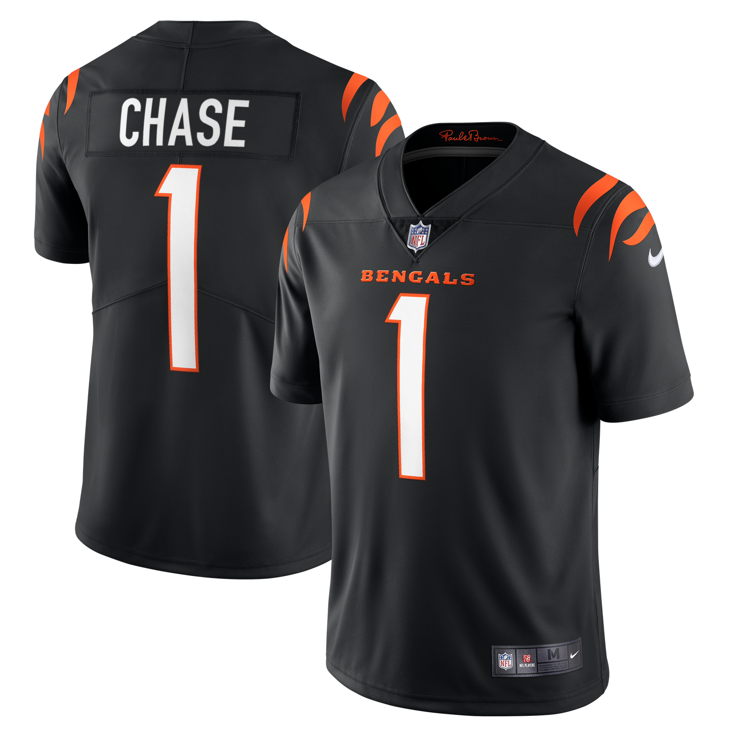 Ja'Marr Chase 2021 NFL Draft First Round Pick Cincinnati Bengals Nike Black Limited Jersey - Pro League Sports Collectibles Inc.