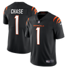 Ja'Marr Chase 2021 NFL Draft First Round Pick Cincinnati Bengals Nike Black Limited Jersey - Pro League Sports Collectibles Inc.