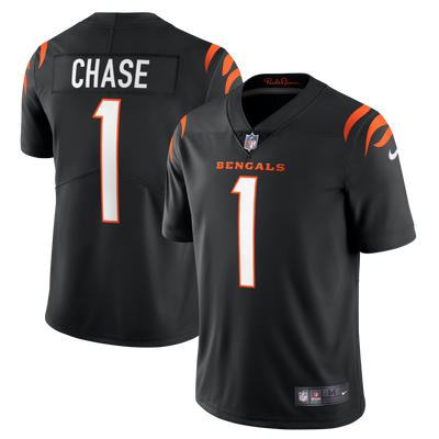 Ja'Marr Chase 2021 NFL Draft First Round Pick Cincinnati Bengals Nike Black Limited Jersey - Pro League Sports Collectibles Inc.