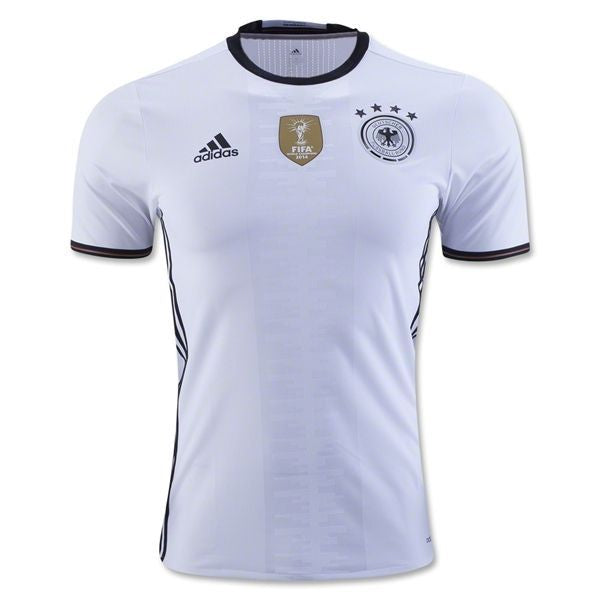 Youth Germany National Team Adidas 2015-16 White Home Replica Stadium Jersey - Pro League Sports Collectibles Inc.