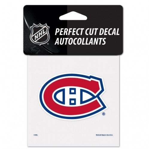 Montreal Canadiens 8X8 NHL Wincraft Decal - Pro League Sports Collectibles Inc.