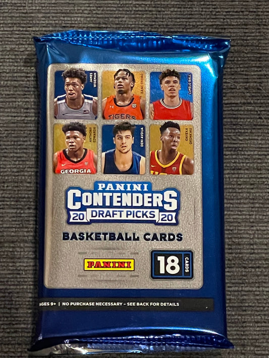 Panini Contenders 2020 Draft Picks Collegiate Basketball -1 Pack / 18 Cards - Pro League Sports Collectibles Inc.