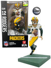 Aaron Rodgers #12 Green Bay Packers NFL Series 3 CHASE Import Dragon 6" Figure - Pro League Sports Collectibles Inc.