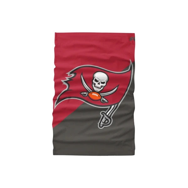 Tampa Bay Buccaneers Big Logo FOCO NFL Face Mask Gaiter Scarf - Pro League Sports Collectibles Inc.