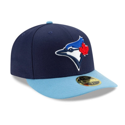 Toronto Blue Jays Navy/ Light Blue New Alternate 4 Low Profile New Era - 59FIFTY Fitted Hat - Pro League Sports Collectibles Inc.