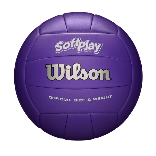 Wilson Soft Play Volleyball - Purple - Pro League Sports Collectibles Inc.