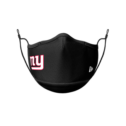 New York Giants New Era Black On-Field Face Cover Mask - Pro League Sports Collectibles Inc.