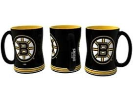 NHL Boston Bruins 14oz. Sculpted Relief Mug - Pro League Sports Collectibles Inc.