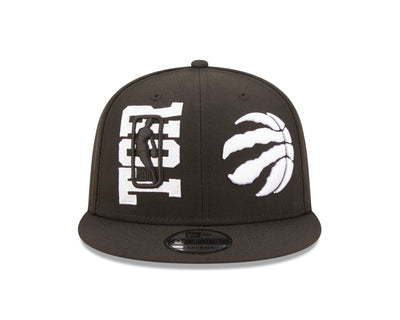 Toronto Raptors New Era 2022 NBA Draft Black/White 9Fifty Hat - Pro League Sports Collectibles Inc.