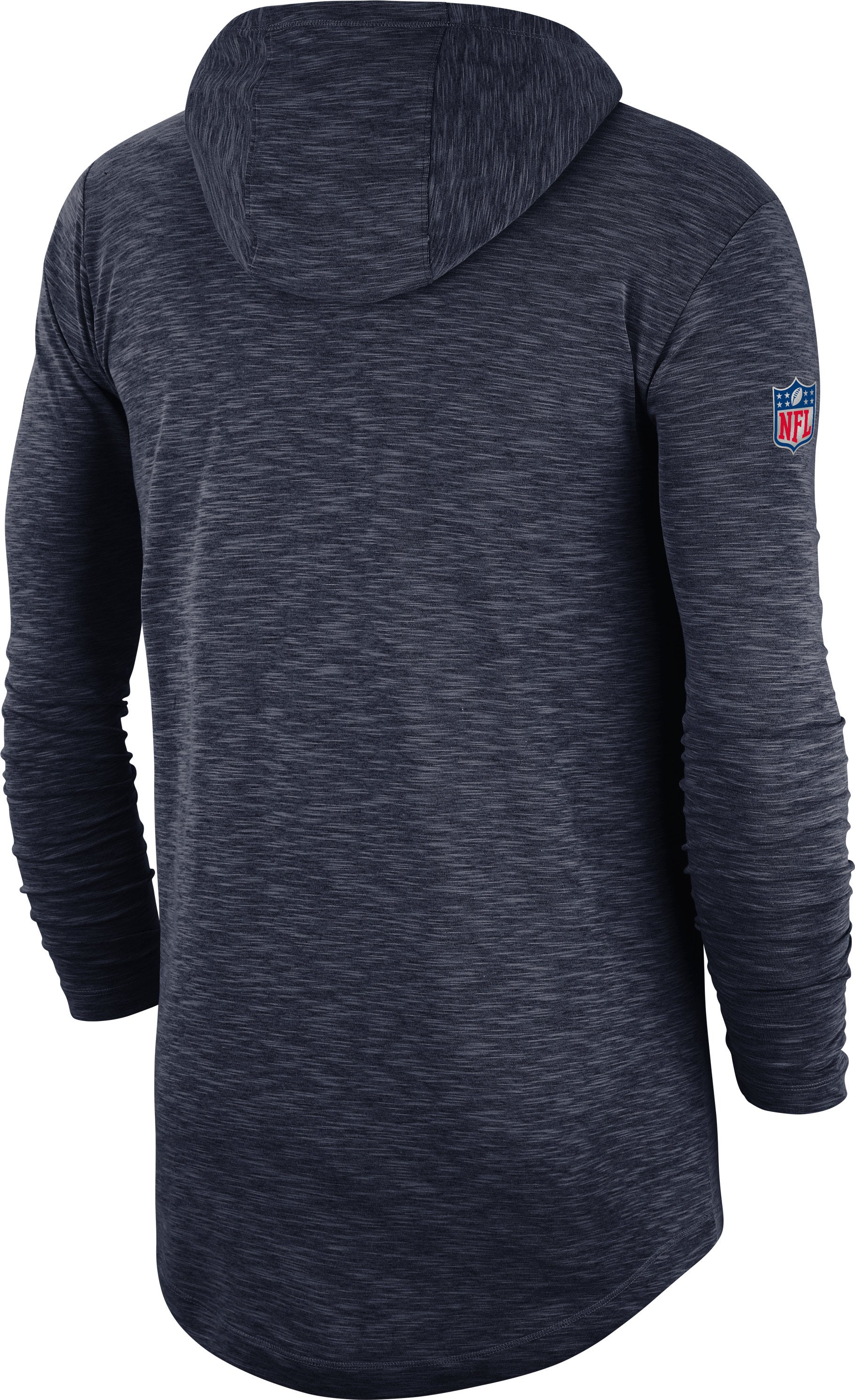 Men's Nike Heathered Gray Chicago Bears Primary Logo T-Shirt