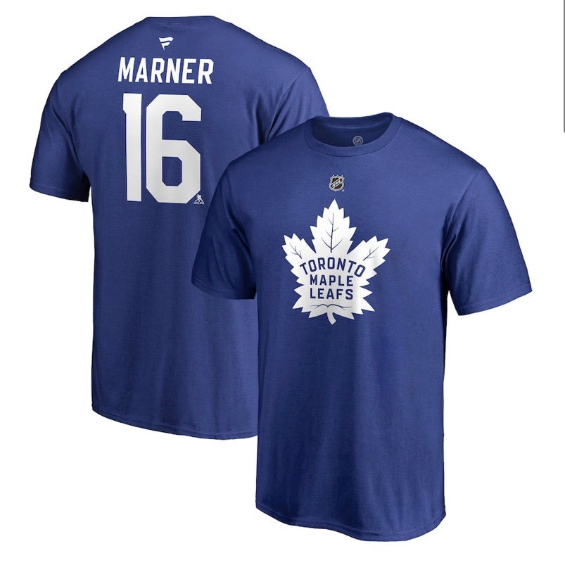 Toronto Maple Leafs Mitch Marner 16 Fanatics Name and Number T Shirt