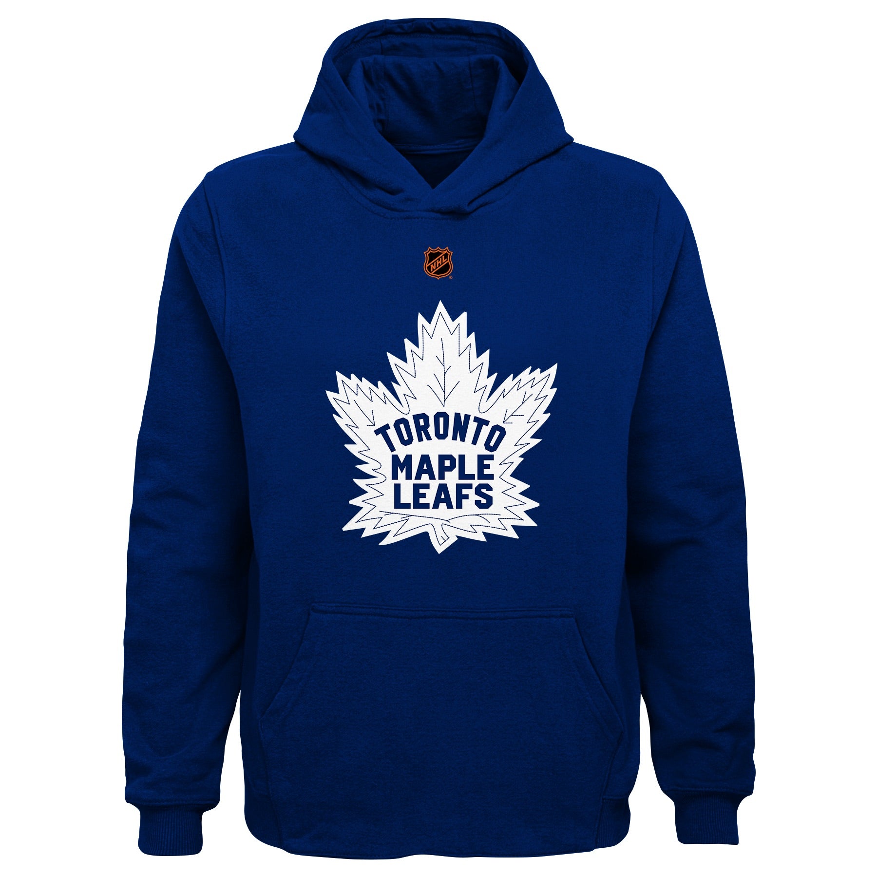 Fanatics Toronto Maple Leafs Pullover Hoodie - Screen Printed Team Logo on  Front