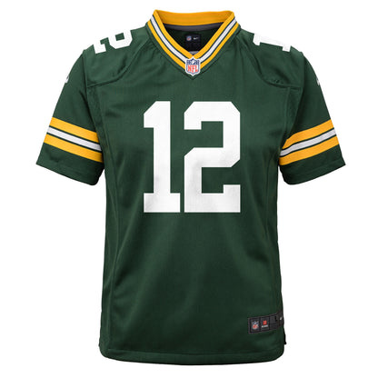 Youth Aaron Rodgers #12 Green Bay Packers - Game Jersey - Pro League Sports Collectibles Inc.