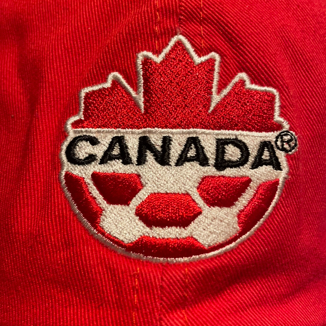 Canada Soccer Red Nike H86 Adjustable Hat - Pro League Sports Collectibles Inc.