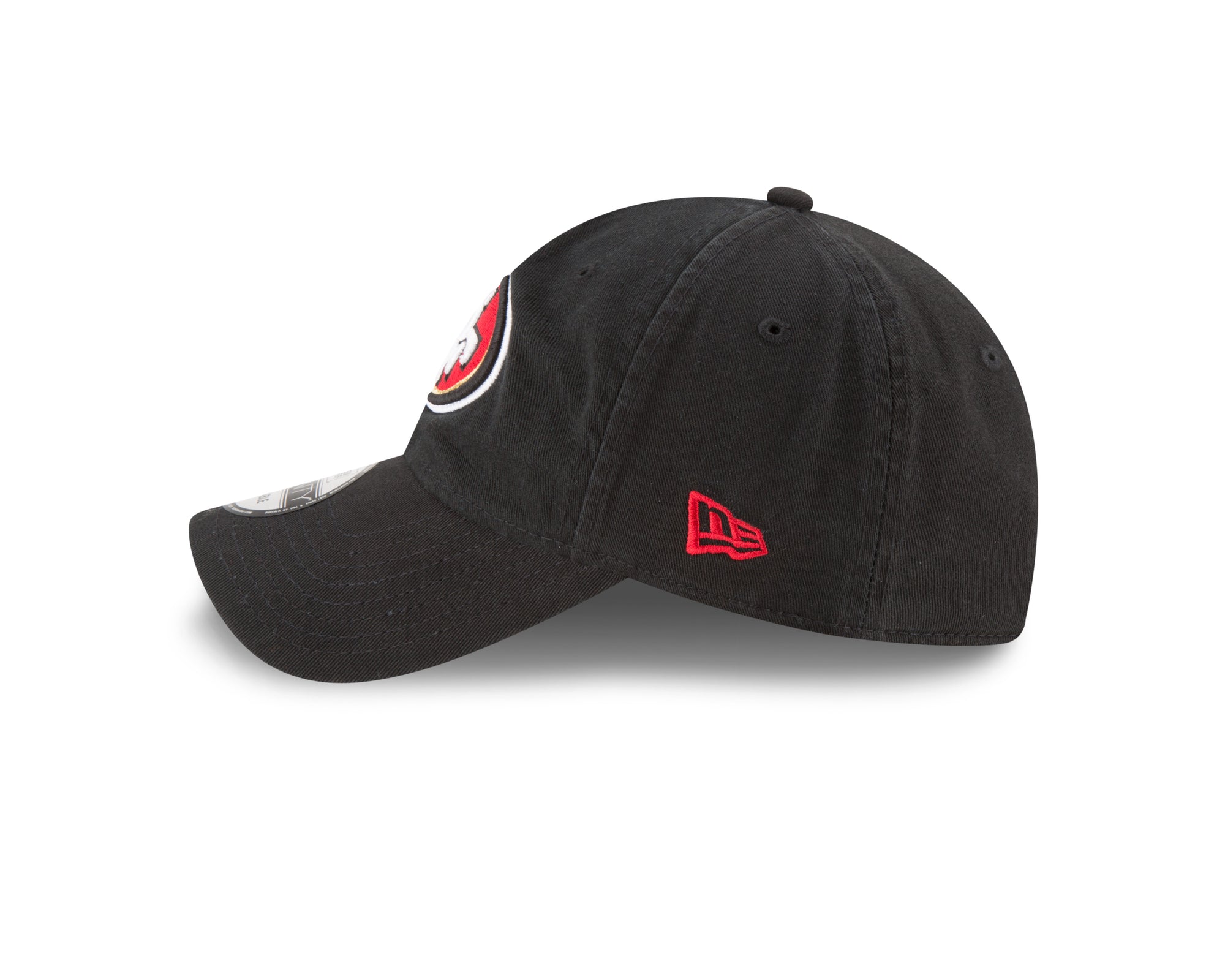 New Era Black San Francisco 49ers Team The League 9FORTY Adjustable Hat