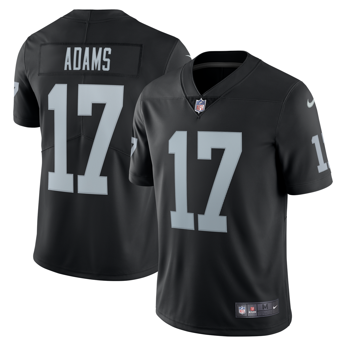 Davante Adams #17 Las Vegas Raiders Black Nike Limited Jersey - Pro League Sports Collectibles Inc.