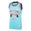 Mike Bibby Vancouver Grizzlies Mitchell & Ness 1998-99 Hardwood Classic Teal Swingman Jersey - Pro League Sports Collectibles Inc.