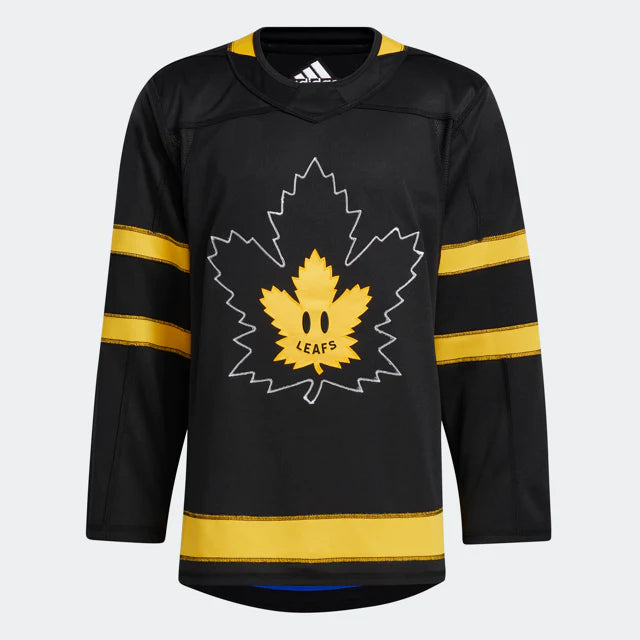 Toronto Maple Leafs X Drew House Mitch Marner #16 Adidas Alternate Authentic Pro Flip Jersey - Pro League Sports Collectibles Inc.