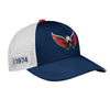 Youth Washington Capitals Fanatics Branded 2022 NHL Draft Authentic Pro On Stage Trucker Adjustable Hat - Pro League Sports Collectibles Inc.