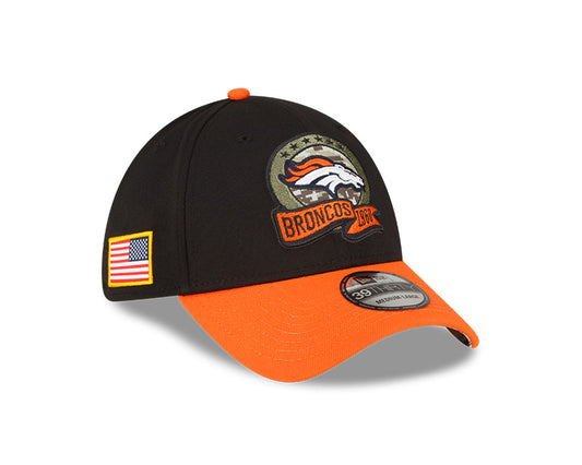 Denver Broncos New Era 2022 Salute To Service - 39THIRTY Flex Hat - Pro League Sports Collectibles Inc.