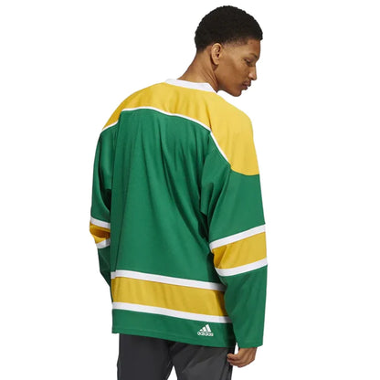 California Golden Seals 1976 Adidas Team Classics Authentic Jersey - Green - Pro League Sports Collectibles Inc.