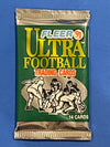 VINTAGE 1991 Fleer Ultra NFL Football Cards -1 Pack / 14 Cards - Pro League Sports Collectibles Inc.