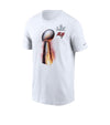 Tampa Bay Buccaneers Super Bowl LV Champions Fanatics Branded White - Iconic T-Shirt - Pro League Sports Collectibles Inc.