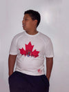 Toronto Raptors Mitchell & Ness Behind The Country White T-Shirt - Pro League Sports Collectibles Inc.