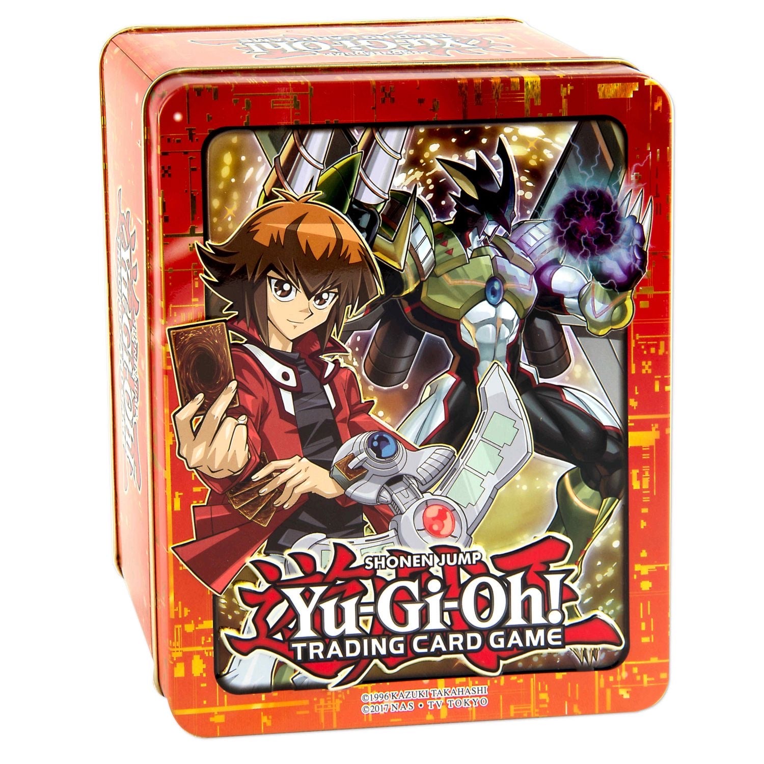 Yu-Gi-Oh! 2018 Mega Yusei Tin Trading Cards - Pro League Sports Collectibles Inc.