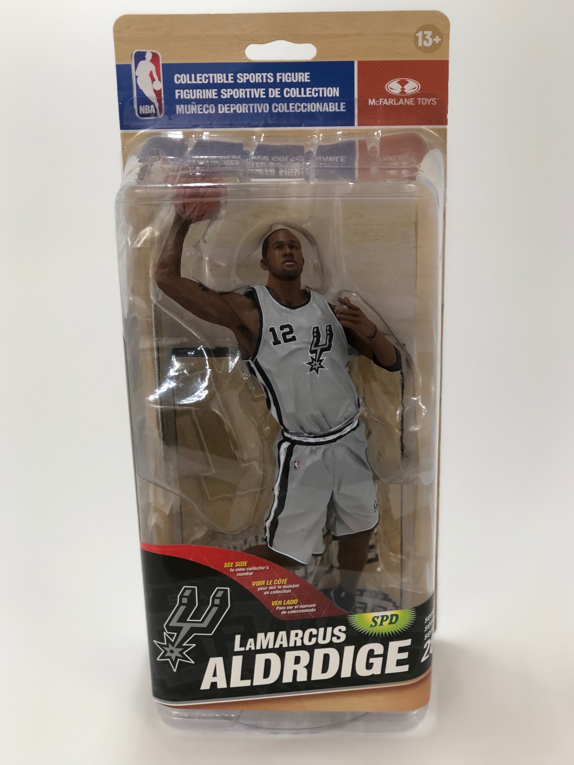 2016 NBA San Antonio Spurs LaMarcus Aldrdige Figure - Pro League Sports Collectibles Inc.