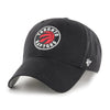 Kids Toronto Raptors Black Red Ball Logo Basic MVP '47 Brand Adjustable - Pro League Sports Collectibles Inc.