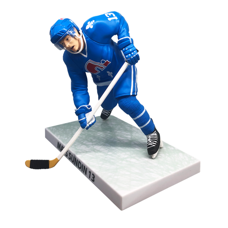 Mats Sundin Quebec Nordiques 2020-21 NHL Import Dragon 6" Figure - Pro League Sports Collectibles Inc.