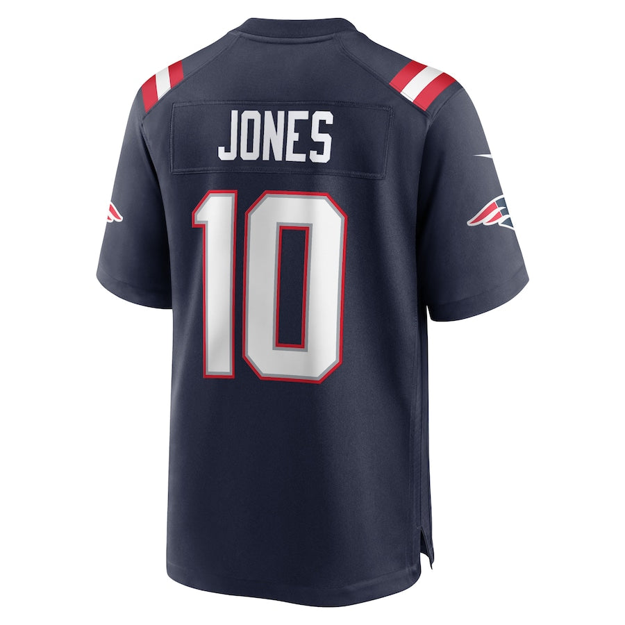 Mac Jones 1st Round Draft Pick New England Patriots Navy - Nike Game Player Jersey - Pro League Sports Collectibles Inc.