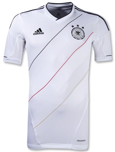 Youth Germany National Team Adidas 2011-13 White Home Replica Stadium Jersey - Pro League Sports Collectibles Inc.