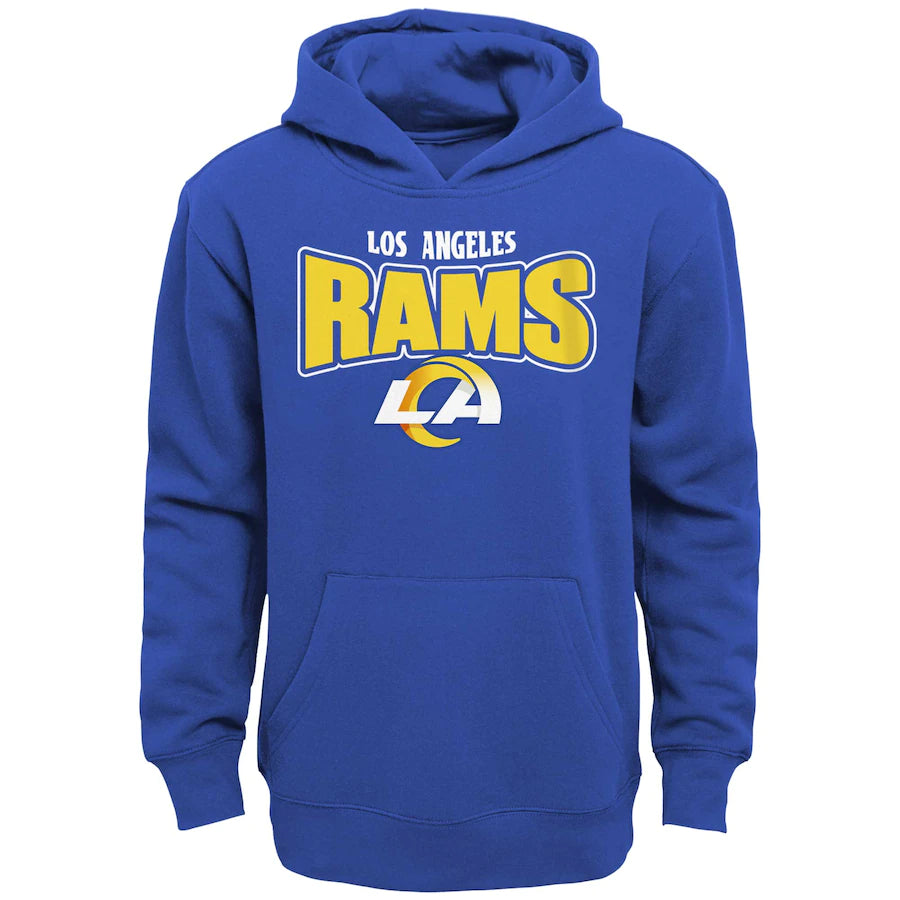 Youth Los Angeles Rams Draft Pick Pullover Hoodie - Pro League Sports Collectibles Inc.