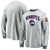 Winnipeg Jets Fanatics Branded Gray 2019 Heritage Classic Rinkside Throwback Long Sleeve T-Shirt