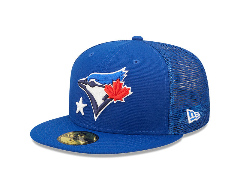 Toronto Blue Jays Authentic Collection All Star Game 2022 With Patch Royal New Era 59FIFTY Fitted Hat - Pro League Sports Collectibles Inc.